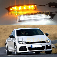 Led Drl Daytime Running Light Lamp W Turn For Vw Scirocco R 2010 2011 2012 2013