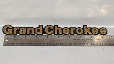 Jeep Oem 1993-1998 Grand Cherokee Gold Fender Emblem Badge Logo Name 85501-g