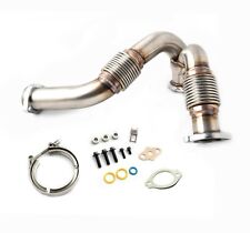 Mfm Hd Bellowed Y-pipeclampinstall Kit For 2003-2007 Ford 6.0l Powerstroke