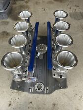 Ford 427 Sohc Hilborn Injection Intake Manifold Cammer Converted Throttle Body