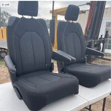 2020 Pacifica Oem Seats Pulled Out Black Cloth Van Transit Trucks Jeep Hotrod