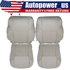 For 03-09 Toyota 4runner Front Bottom Top Replacement Leather Seat Cover Tan