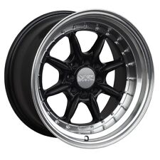 Xxr Wheels 002.5 15x8 4x1004x114.3 Offset 20 Black Machined Lip Qty Of 1
