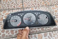 Dm 92-95 Civic Red Needle Amber Light Speedometer Gauge Cluster Eg6 Eg9 At Auto