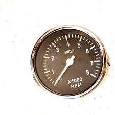 Smiths Replica Tachometer 0-8000 Rpm Electronics Electric 85mm Bc