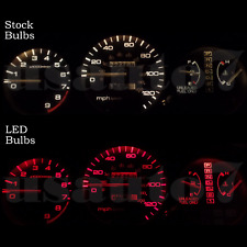 Dash Instrument Cluster Gauges Red Smd Leds Lights Kit Fits 92-95 Honda Civic Eg