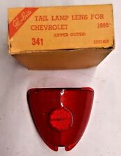 1953 Chevy Upper Outer Tail Lamp Lens Replaces Gm 5933403 Glo-brite 341