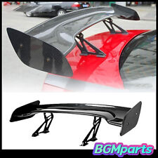 47inch Universal Rear Truck Spoiler Adjustable Gt Racing Tail Wing Carbon Fiber