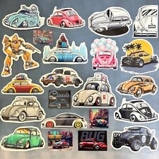 German Icon Classic Volkswagen Air-cooled Vw Dub Beetle Decal Vinyl Stickers