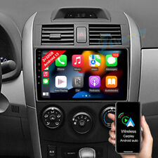 For Toyota Corolla 2009-2013 Wireless Apple Carplay Android 13 Car Stereo Radio