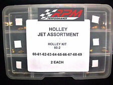 Holley Carburetor 14-32 Gas Main Jets Assortment Kit 60-69 2 Each 20 Pack 60-2