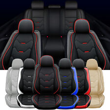 For Toyota Venza 2009-2023 Leather Car Seat Covers Front Rear Full Set Protector