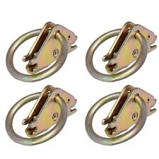 4 Pack E Track 2 O Ring Tie Down Fitting For Enclosed Trailer Tie Down Strap