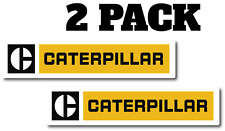 Cat Caterpillar Retro Diesel Power Vinyl Decal Sticker Hardhat Truck Bumper Wall
