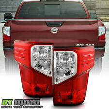 For 2016-2022 Nissan Titan Xd W Utility Bed Tail Lights Brake Lamps Leftright