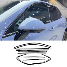 For Porsche Cayenne 2011-2017 Black Titanium Car Window Frame Strip Cover Trim