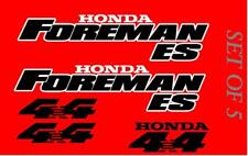 Honda Foreman Es 450 Trx450 Es Stickers Decal Emblem Kit Of 5 1996-2006