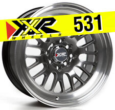 Xxr 531 15x8 4x100 4x114.3 20 Chromium Black Wheels Set Of 4