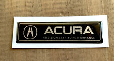 For Acura Aspec Tlx Mdx Rdx Ilx Rsx Integra Emblem Badge Decal Sticker Chrome