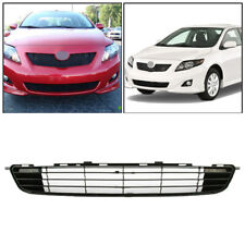 For 2009 2010 Toyota Corolla Ce Le Xle Black Front Bumper Lower Grille Grill