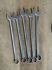 Snap-on Tools Osh 6 Point 5piece Sae Combination Wrench Set