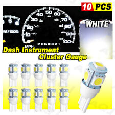 Dash Instrument Cluster Gauge White Led Lights Kit Fit 98-01 Dodge Ram 1500 2500