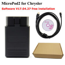 Micropod 2 Witech17.04.27 Obd2 For Chrysler Diagnostic Programming