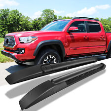 Fit For 2005-2023 Toyota Tacoma Double Cab Top Roof Rack Cross Side Rails Set