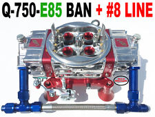 Quick Fuel Q-750-e85ban Annular Mech Blow Thru With 8 Line Kit All New Red
