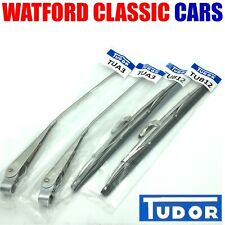 Genuine Tudor Mgb Gt Stainless Steel And Chrome Wiper Arm And 12 Inch Blade Set