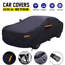 Waterproof Full Car Cover Outdoor Uv Snow Dust Rain Resistant Protection Us A3a6