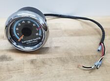 Vintage Sun Super Tach Ii Blue Line Tachometer 8000 Rpm