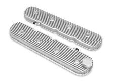 Holley 241-130 Vintage Series Finned Ls Valve Covers Standard Height - Natural