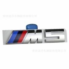Chrome For Bm M5 Trunk Tailgate Sticker Decal Badge Emblem For M5 F12 F13