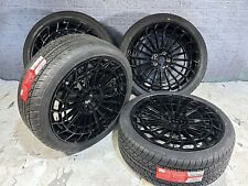 20x8.5 20x9.5 Gloss Black Mercedes Wheels Rims Tires S580 S63 Glc Eqs C300 E300