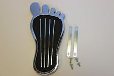 Barefoot Chrome Gas Pedal Cover Chrome Hot Rod Vintage Rat Classic Chevy Ford