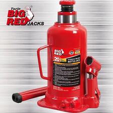 Big Red 20 Ton Torin Hydraulic Welded Bottle Jack Red