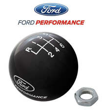2015-2024 Mustang Ford Performance Logo 6 Speed Manual Shifter Shift Knob Black