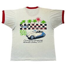 Vtg 80s Volkswagen Beetle Bug Bash Car Racing Goodys Motorsports Ivwa T-shirt M