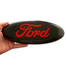 Ford Grille Or Tailgate Red Emblem - 9 Logo
