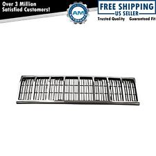Grille Grill Chrome And Black For 88-90 Jeep Comanche Cherokee