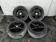 19 Inch Rim Rims Wheel Wheels Tires Set Black Porsche Panamera 2010-2016 Oem