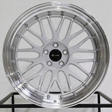 4-new 19 Vors Vr8 Wheels 19x8.519x9.5 5x120 3535 Silver Staggered Rims 73.1
