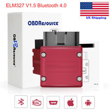 Obd2 Car Bluetooth Scanner Code Reader Obdii Diagnostic Tool For Iphone Android