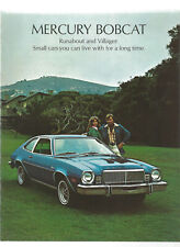 1975 Mercury Bobcat Brochure Oem
