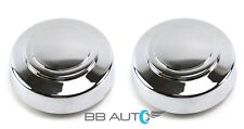 New 94-97 Ford F25o F350 2wd Srw Truck Chrome Front 16 Wheel Center Caps Pair