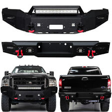 Vijay For 1999-2004 Ford F250 F350 Front Or Rear Bumper With Led Lights