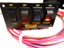 Painless Wiring 50301 4 Switch Fused Panel Free Shipping