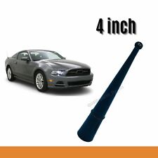 4 Black Short Mast Replacement Antenna Wscrews For Ford Mustang 2010-2014