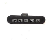 Black Textured 02-12 Ford Lincoln Mercury Door Keyless Entry Keypad Key Pad